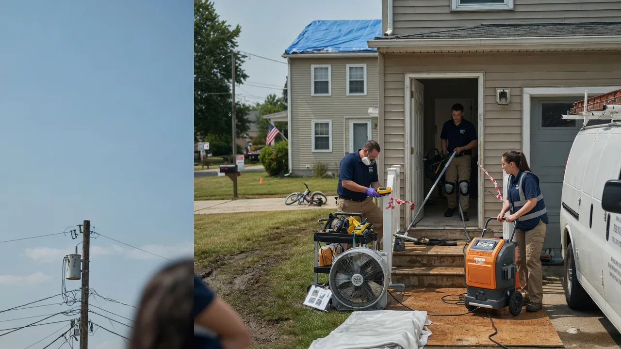 Water Damage Repair in Huntley, WY near me